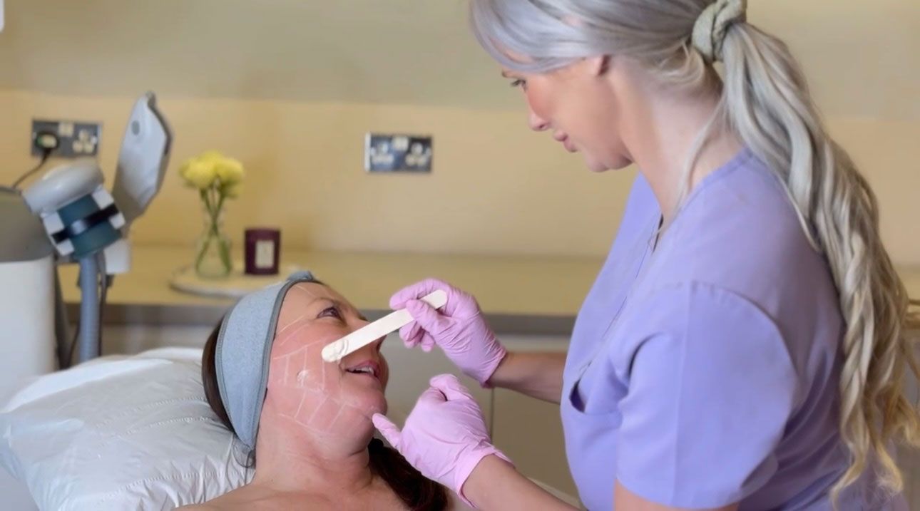 hifu being applied