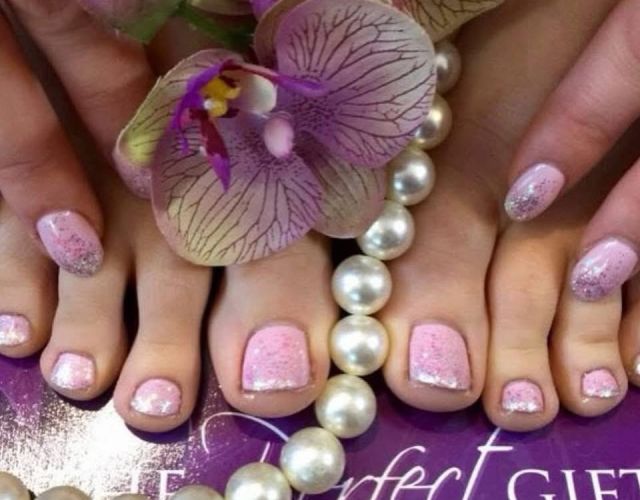 We Use These Trays For Pedicures