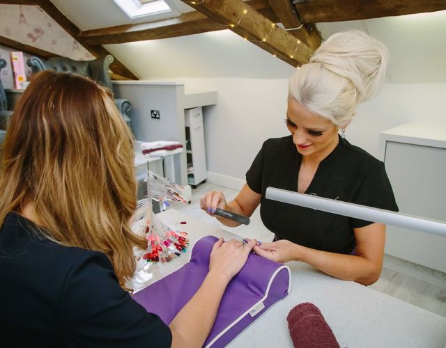 We Use These Trays For Pedicures